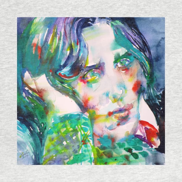 OSCAR WILDE watercolor portrait .5 by lautir